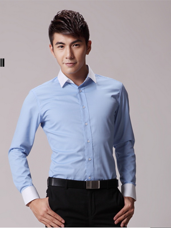 男款商務長袖襯衣